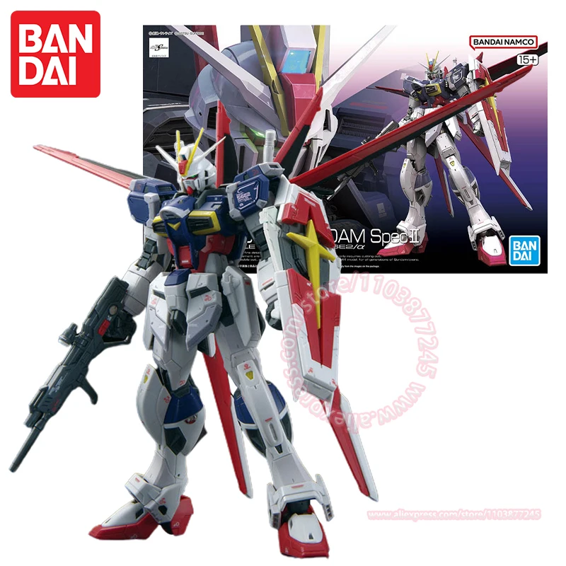 BANDAI RG 1/144 FORCE IMPULSE GUNDAM Spec2 Theater Edition Assembled Model Action Figure Peripheral Toy Ornament Decoration