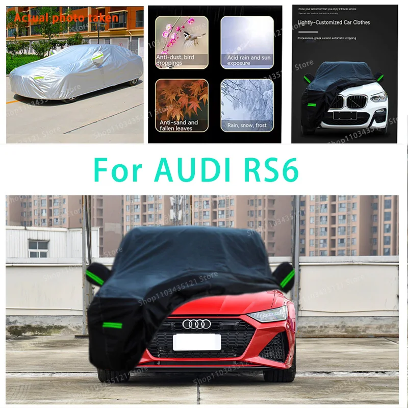 

For AUDI RS6 auto body protection, anti snow, anti peeling paint, rain, water, dust, sun protection, car clothing