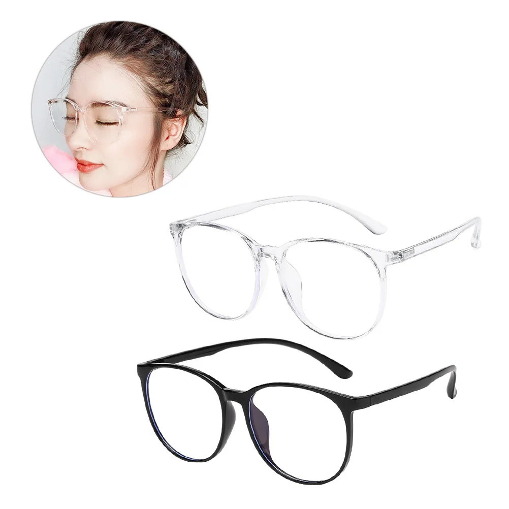 2 قطعة نظارات خفيفة متينة من مادة TR نظارات عصرية دعائم صور إكسسوارات الحفلات كرنفال عيد الميلاد والهالوين #5