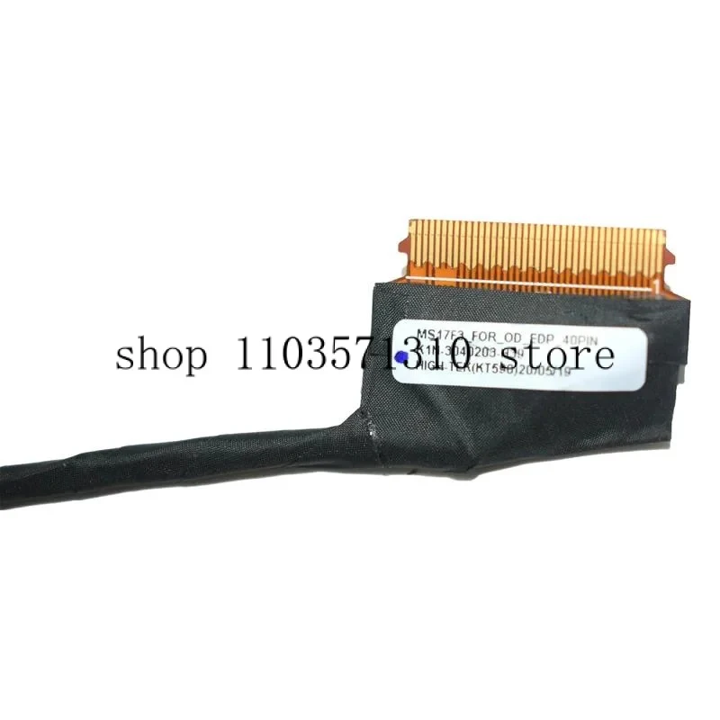 K1N- 3040203 -H39 New Lcd Cable Lvds Wire Screen Line For GF75 MS-17F3 MS17F3 40Pin