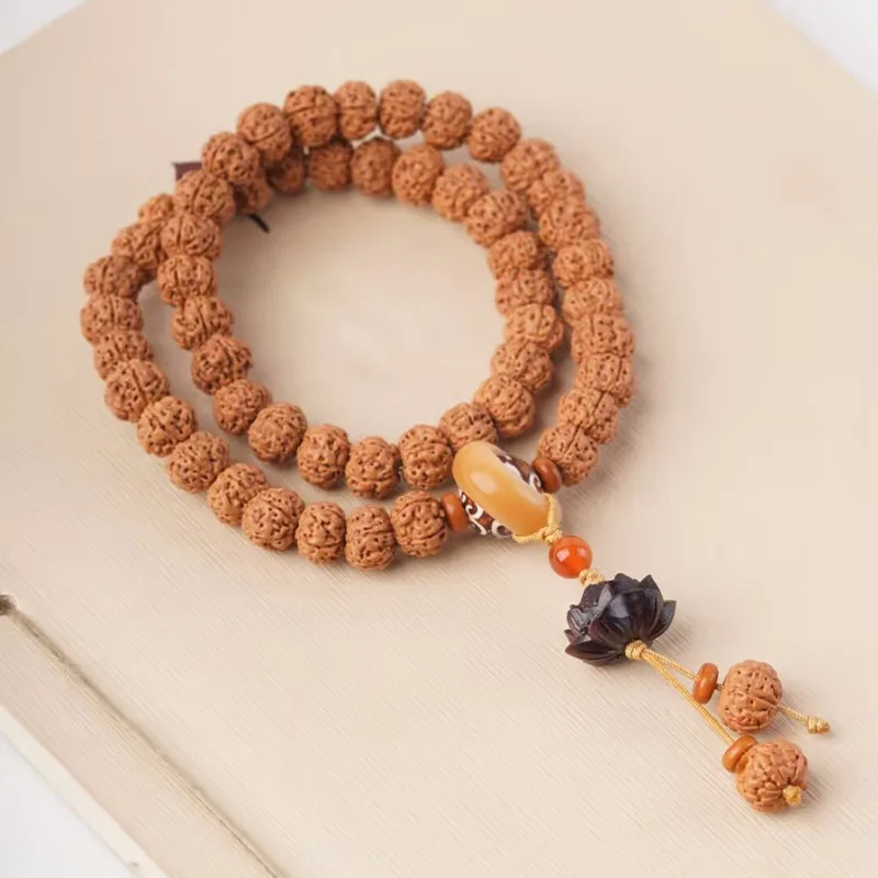 Small Diamond Bodhi DIY Lotus Blossom Bracelet, approximately 10MM, unisex jewelry and collectible item