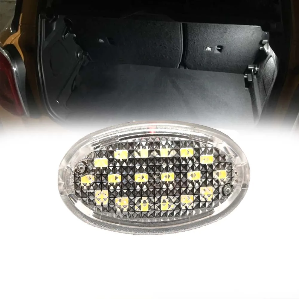

1x White Lighting Car LED Luggage Compartment Light Trunk Boot Lamp For Land Rover Range Rover Evoque L538 Freelander 2 L359 LR2