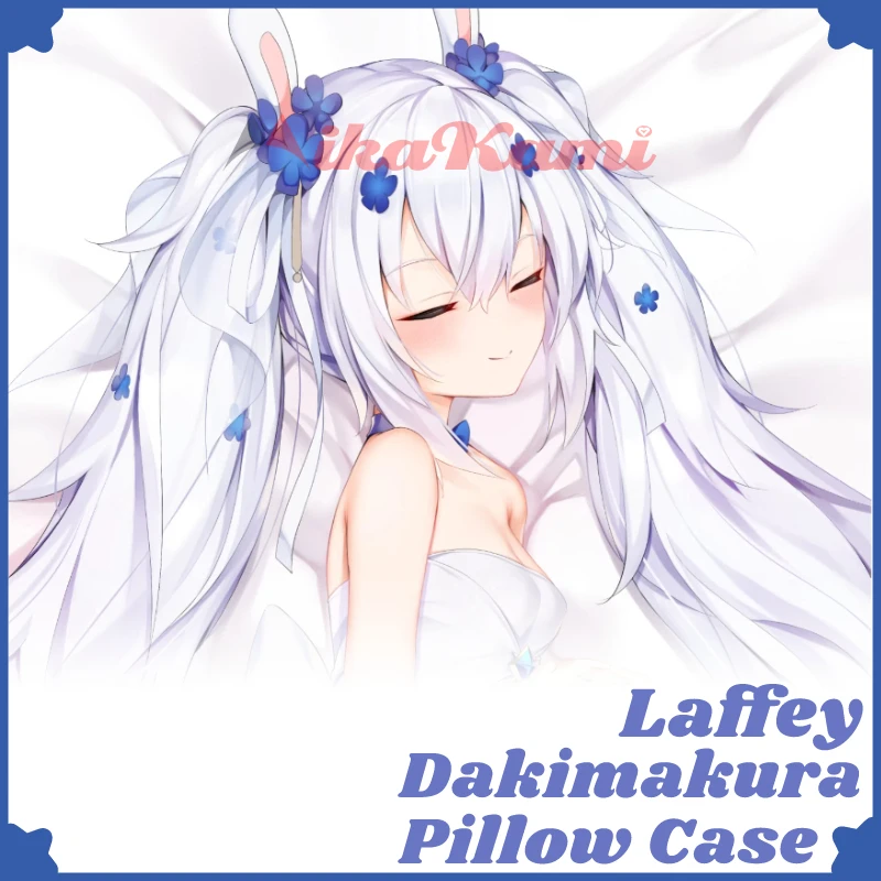 USS Laffey Dakimakura Azur Lane Game Pillowcase Full Body Hugging Pillow Case Cushion Cover Home Bedding Decor Gift Otaku