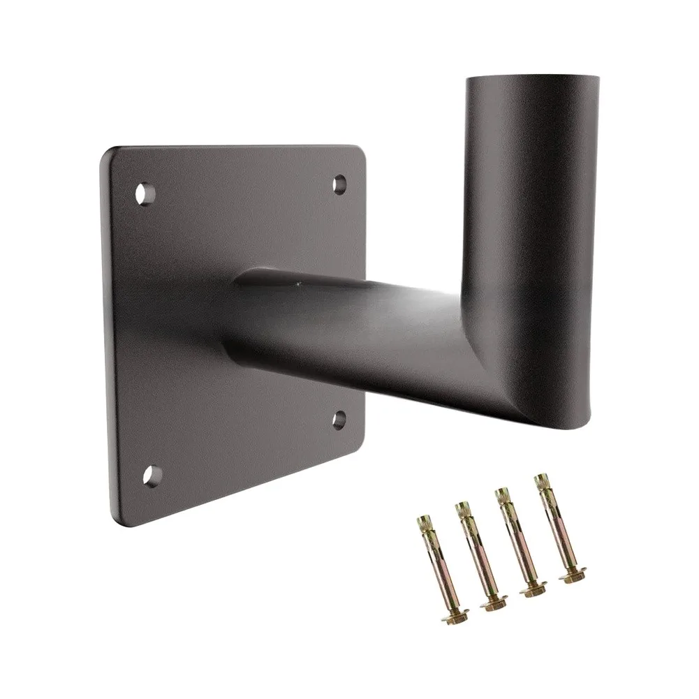 Carbon Steel L Bracket 90 Degree Wall Mount for Outdoor Lighting Installation Floodlight Area Light Parking Light