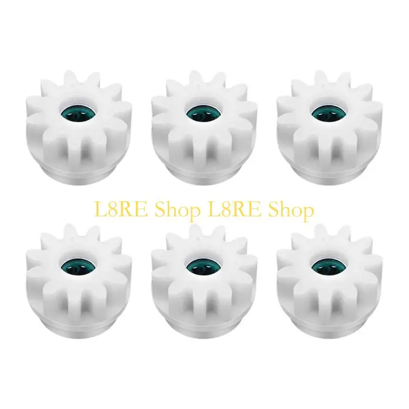 L8RE 6PCS Easy Installation Gear Component for Mops for Quick Setups Enhances Cleaning Efficiency and Robust Wear Resistance