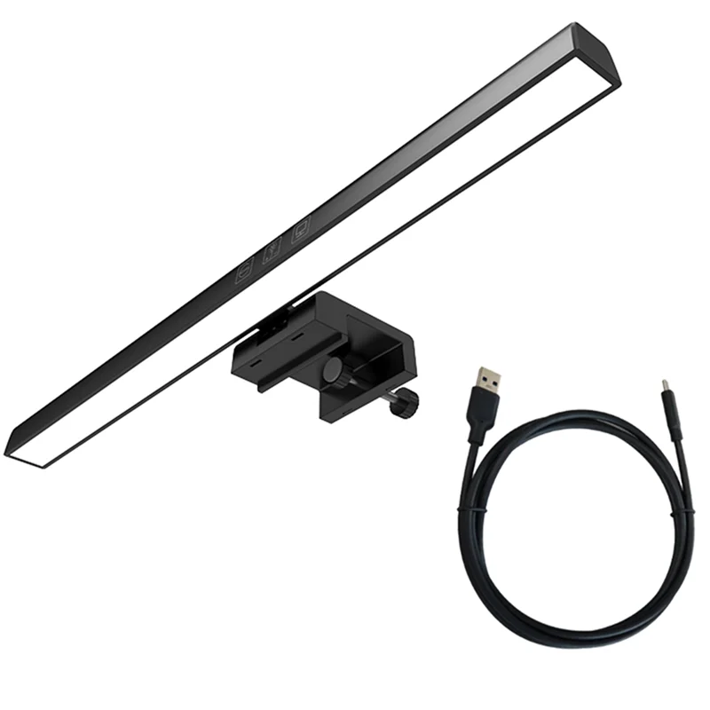 ABZV-Monitor Light Bar, LED Desk Lamp Dimmable Computer Lamp Eye-Caring Lamp USB Reading Light Backlight Screen Light Bar