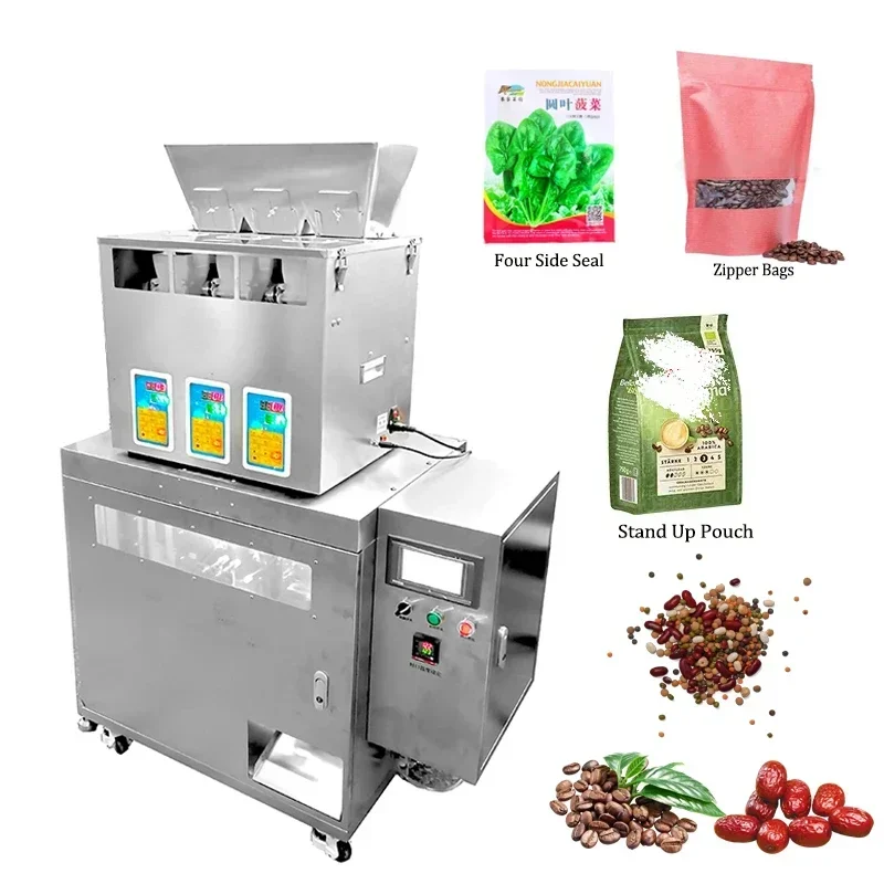 Multi-function automatic salt  seasonings porridge granule rice cereal hot sachet pouch packaging machines with date code