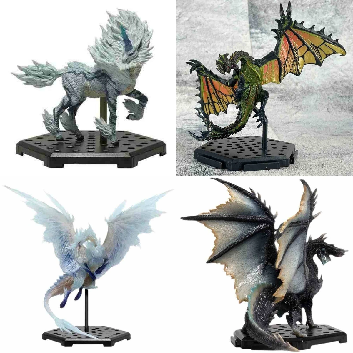 Monster Hunter World Figure Plus All Dragon Rathalos Nergigante Nargacuga Zinogre Kushala Daora Xenojiiva Figure Model Toy Gifts