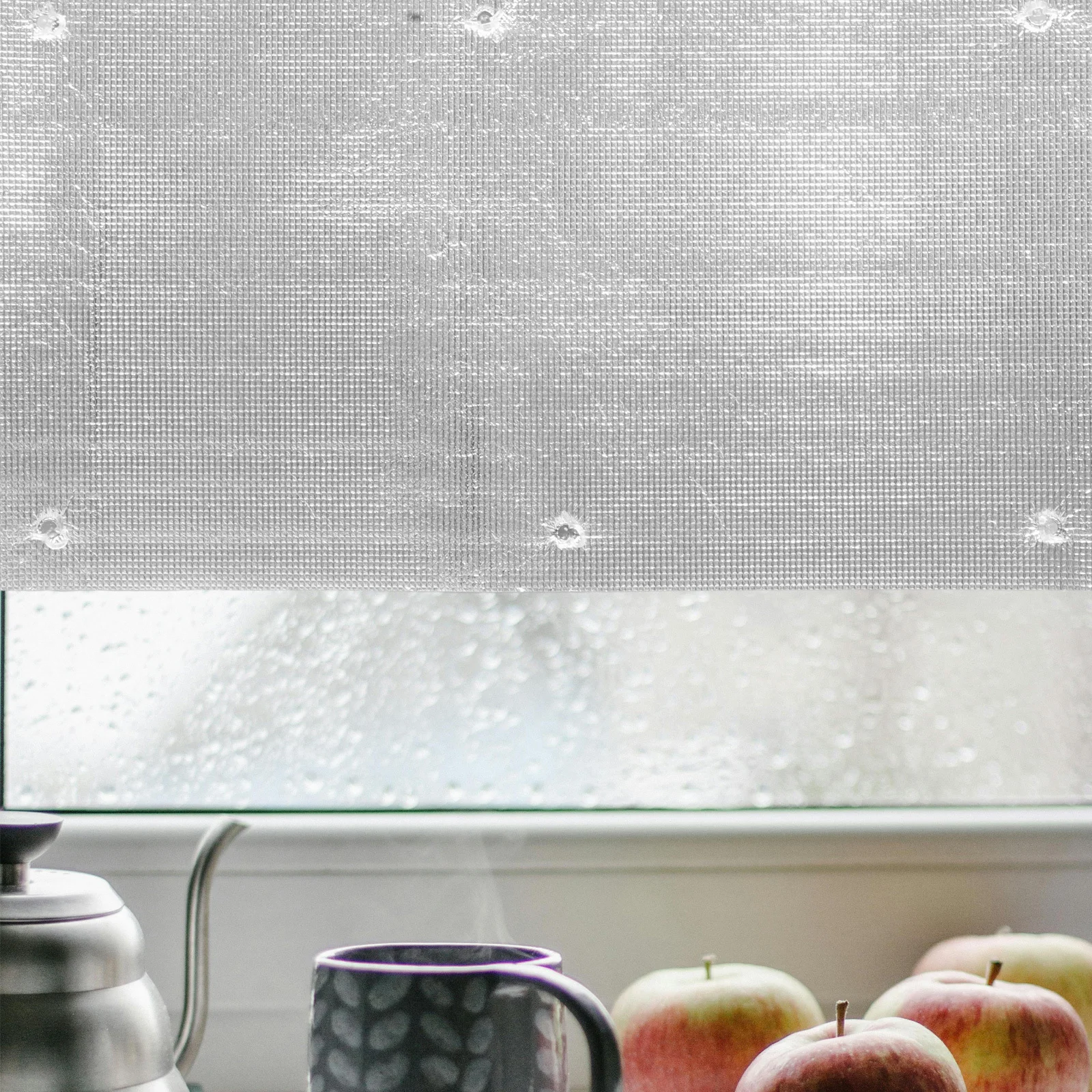 Film thermique pour fenêtre en aluminium, feuille d'isolation thermique auto-adhésive, pare-soleil réfléchissant, revêtement de fenêtre, toit de maison, balcon