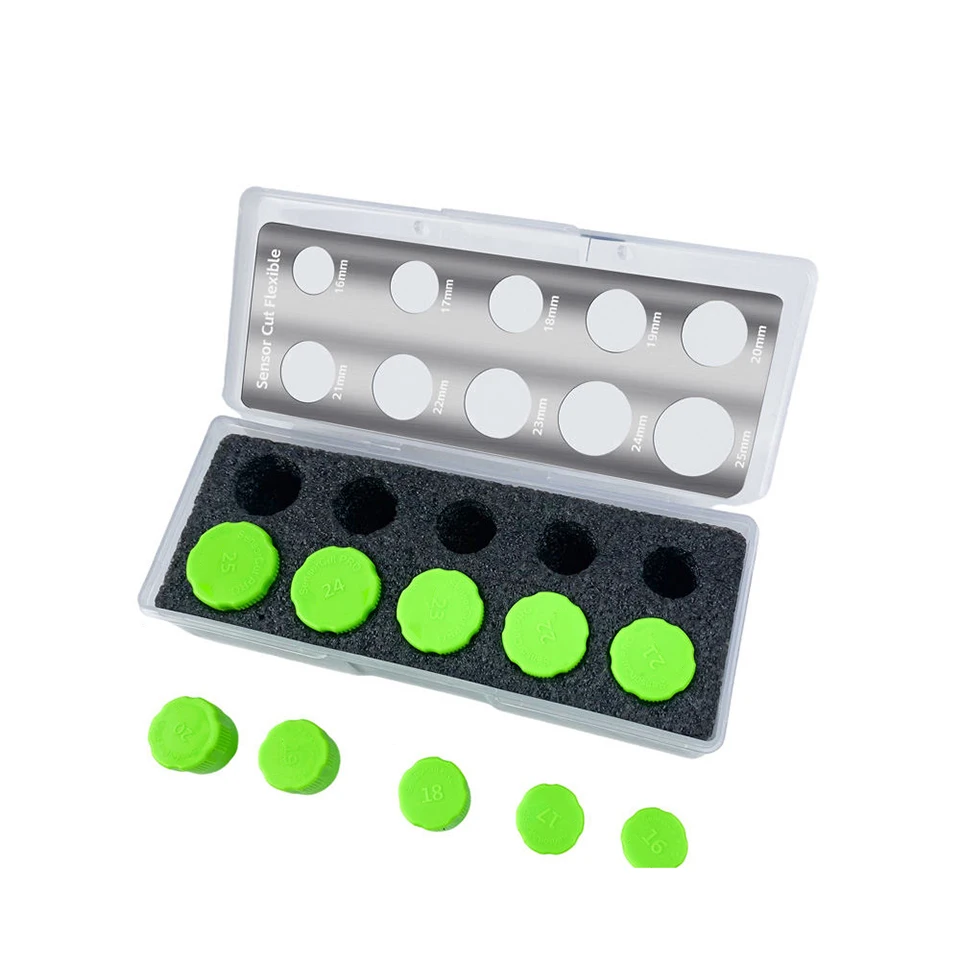 Precision Circle Cutters & Multi-Size Center Punches for PPF, Vinyl Wraps and Tint,10pcs Automotive Film Tool Kit KNS-3