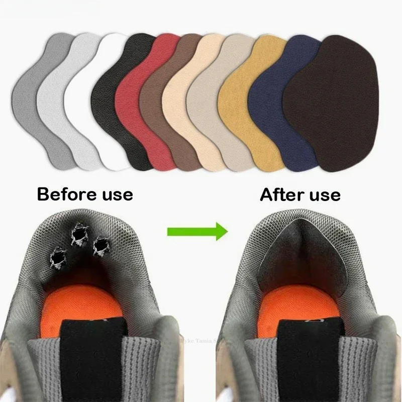 6Pcs Sports Shoes Patches Insoles Sneakers Men Heel Repair Subsidy Women for Anti-Wear Shoes Heels Sticker Foot Care Pad Inserts