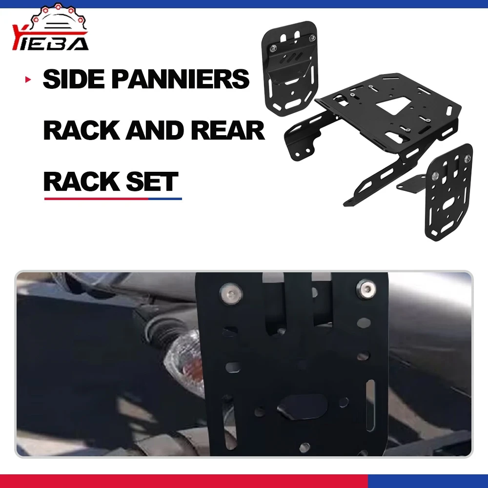 

For Husqvarna Svartpilen 125 200 250 401 Vitpilen 250 401 2018-2023 2022 2021 Rear Luggage Rack Cargo Rack Support Shelf Holder