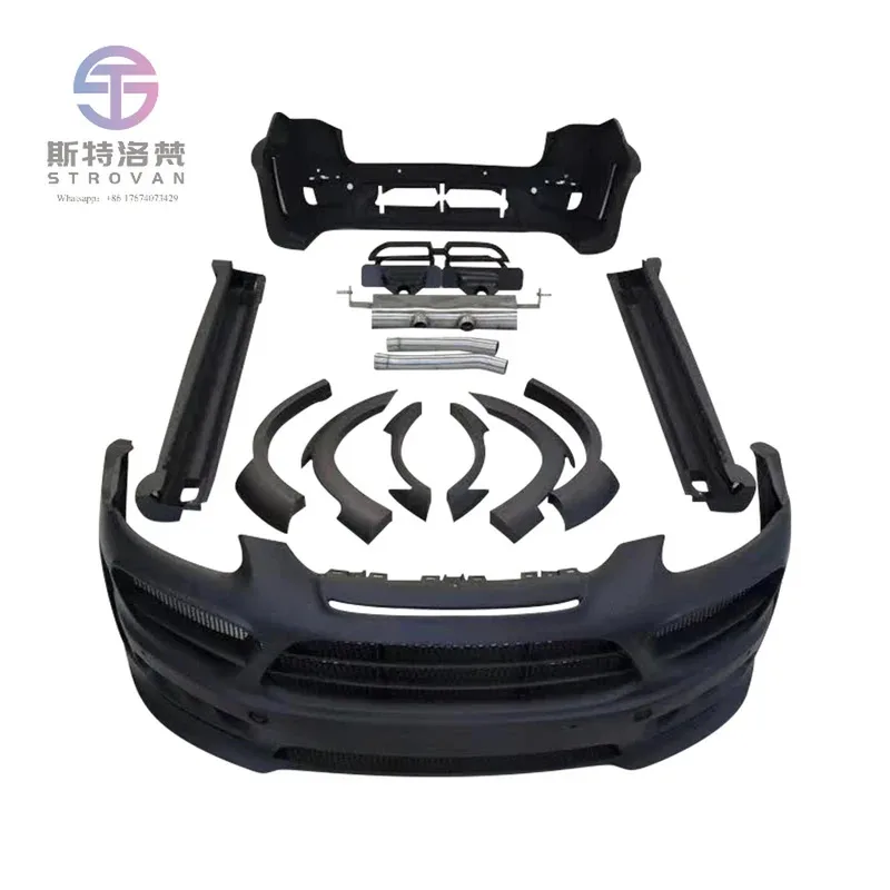 

Car Bumpers Hood Wheel Eyebrow Rear Wing Suitable for Cayenne 958 11-17 Modified HAMAN Wide Body Large Surround