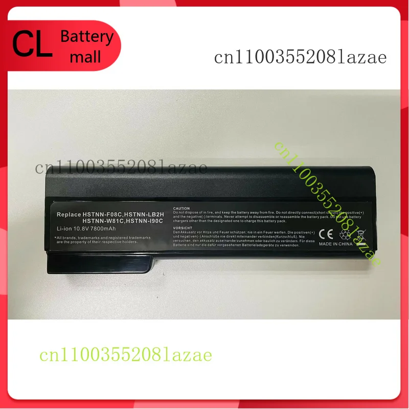 7800mah Battery CC06 HSTNN-F08C For Hp For ProBook 6460b 6470b 6560b 6570b 6360b