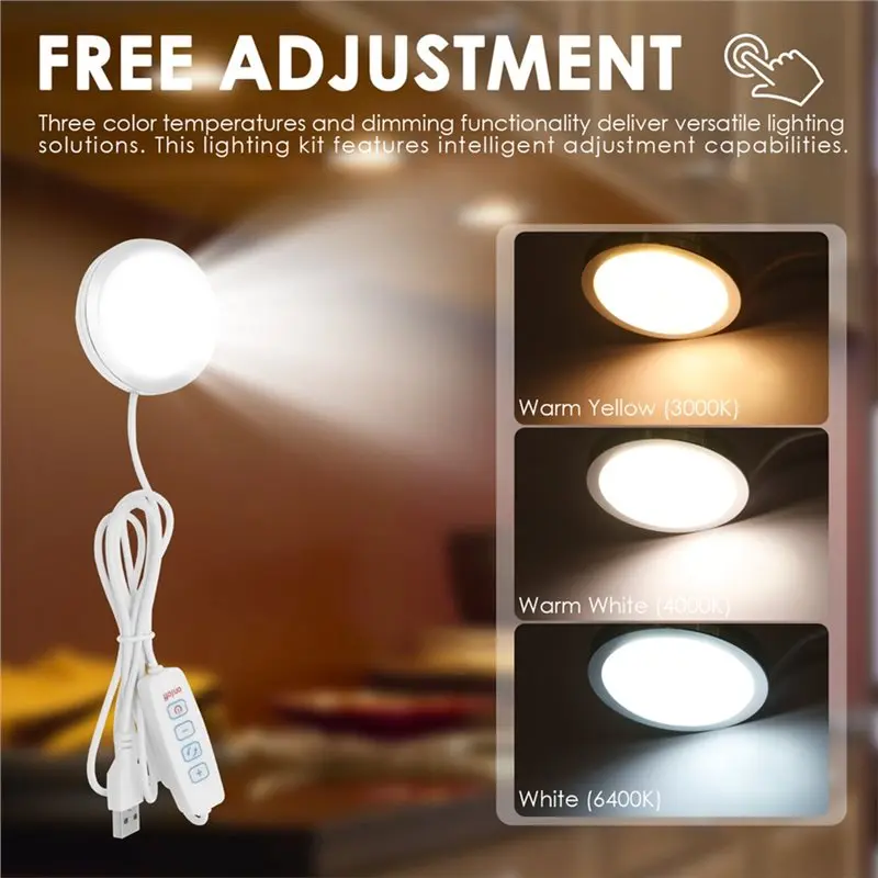 B05C-LED Lamp Kit Adjustable Brightness Model Warm White/Cold/Neutral Replacement Lighting Accessory Set