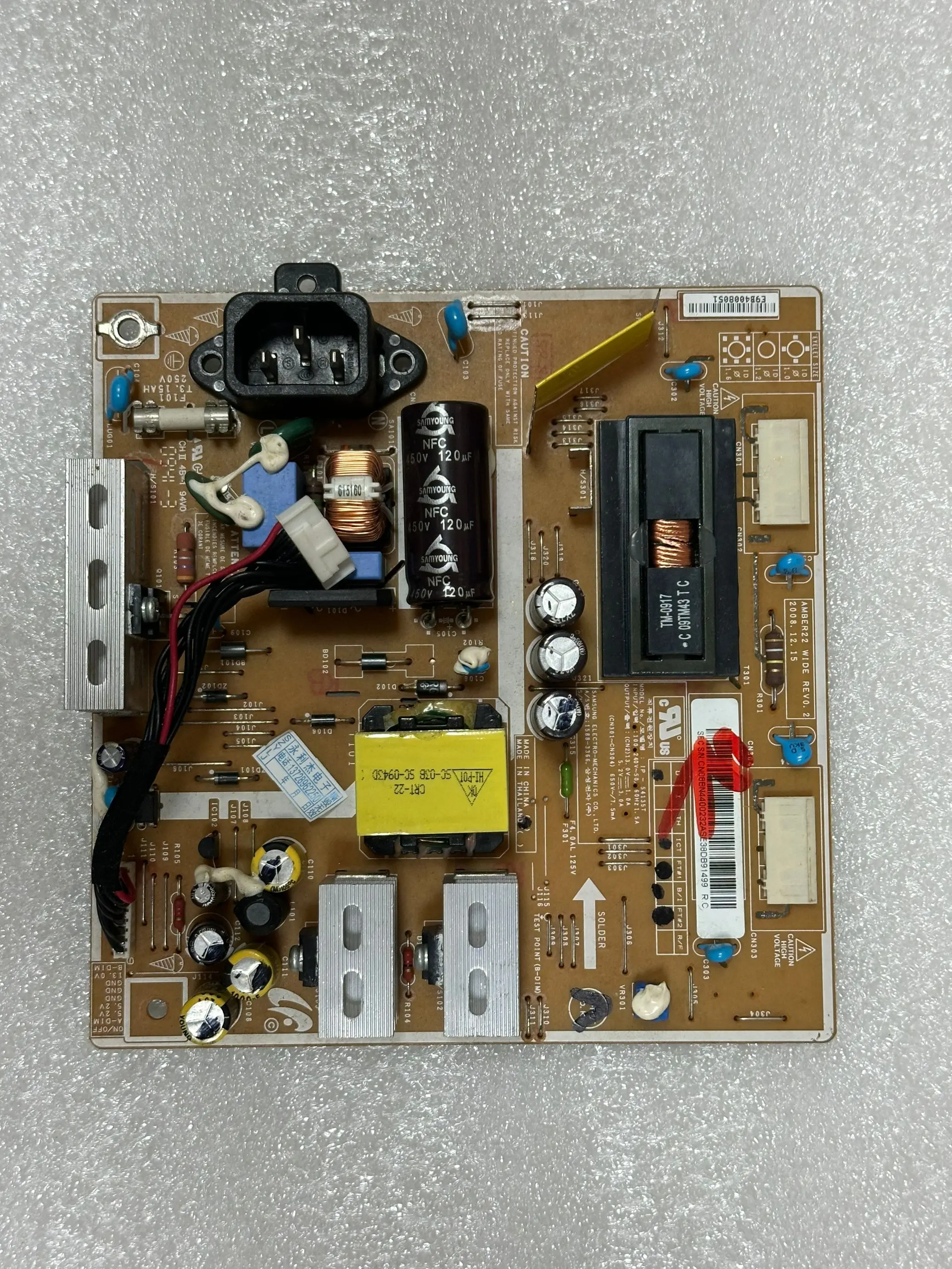 

LE22B450C4, плата питания LA22B360C5, IP-54135T, BN44-00232A