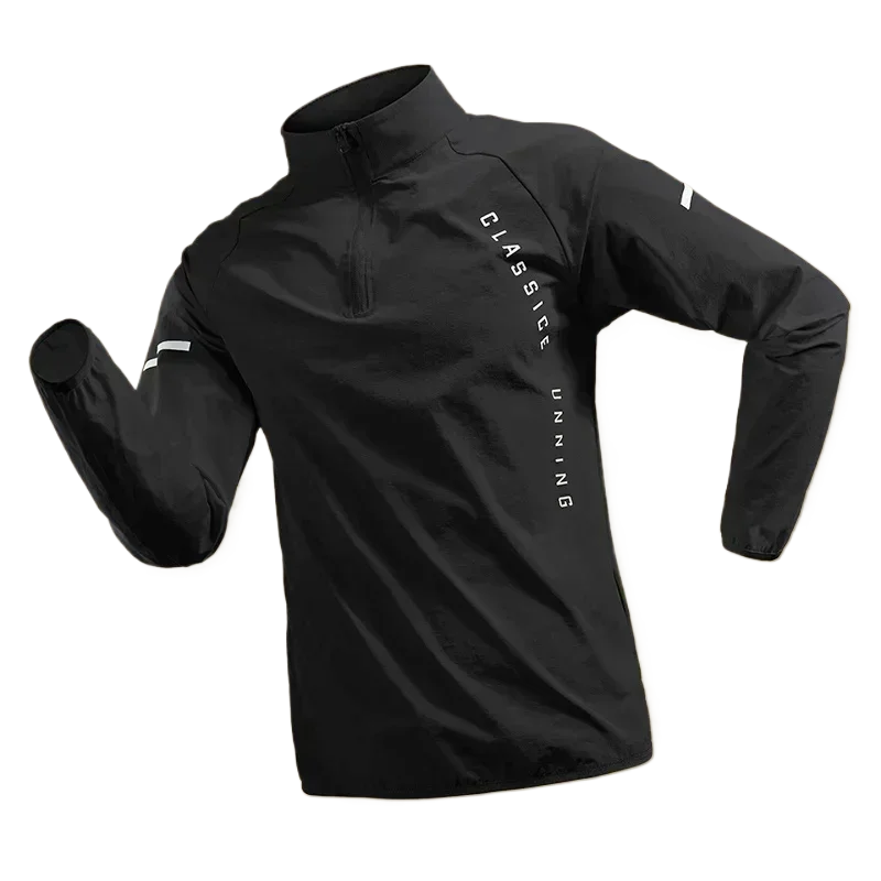 2026Men Running Jackets Gym Zipper Hooded Sport Jacke Jogging Training Fitness Sweatshirt Casual Running Sportswear