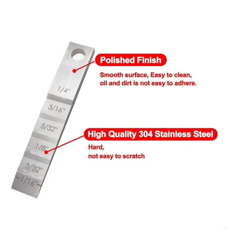 Industrial Stainless Steel Tube Pipe Spacing Calibrator Compacted Design For High Accuracy Lab And Construction Use JOMD
