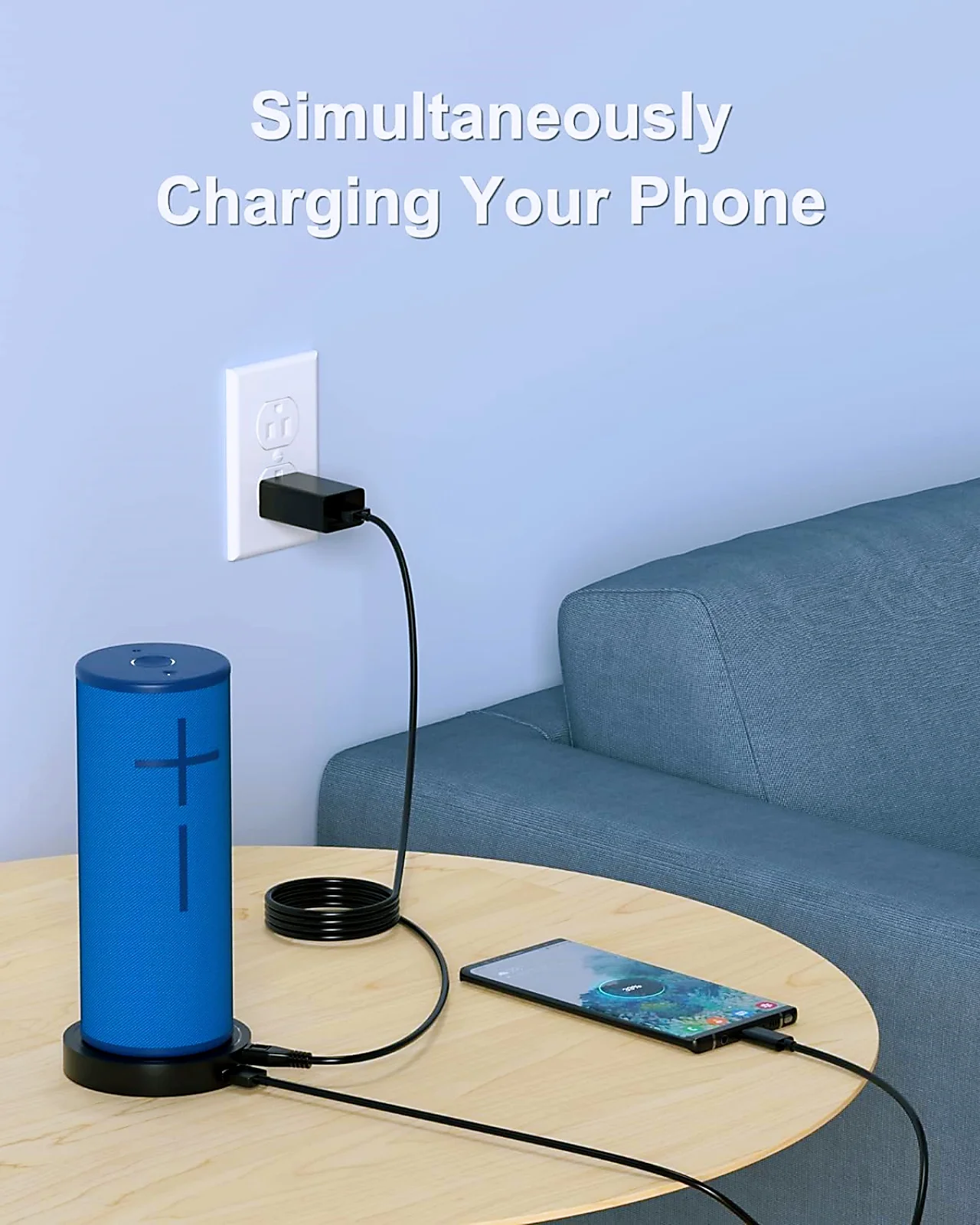 قاعدة شحن لـ Ultimate Ears Boom 3 MEGABOOM 3 Blast & MEGABLAST مكبر صوت محمول مقاوم للماء