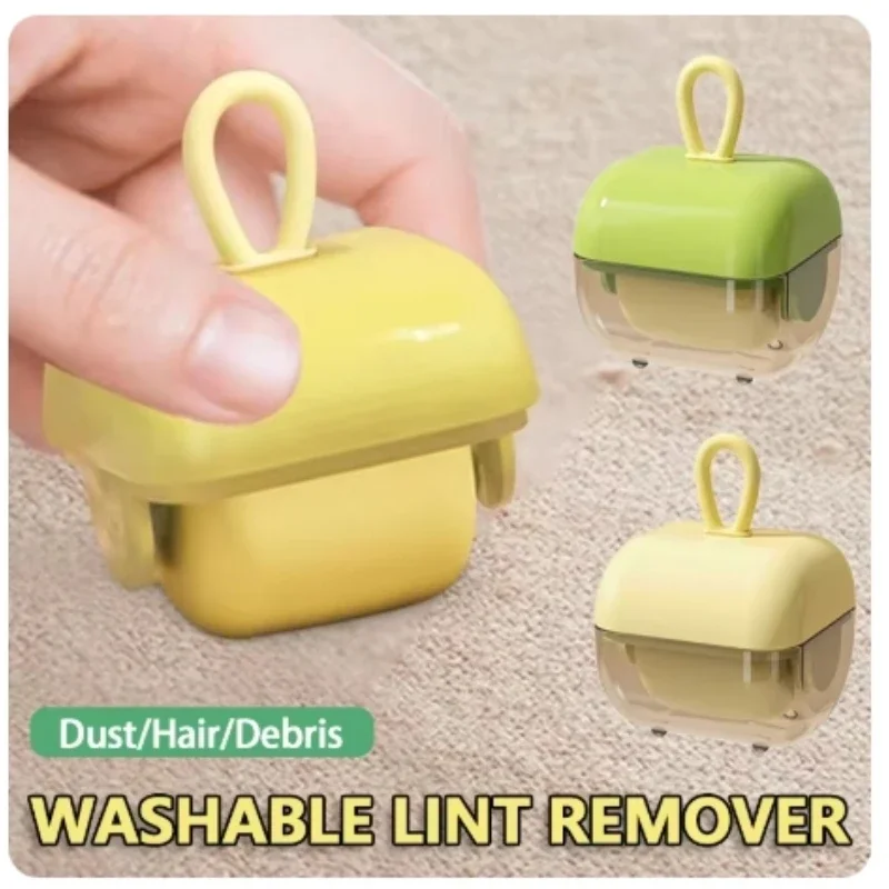 Catch Lint Clothes Remove Plush Clothes Washable Sticky Roller Reusable Roll Cleaning Fiber Remover From Household Tools Home