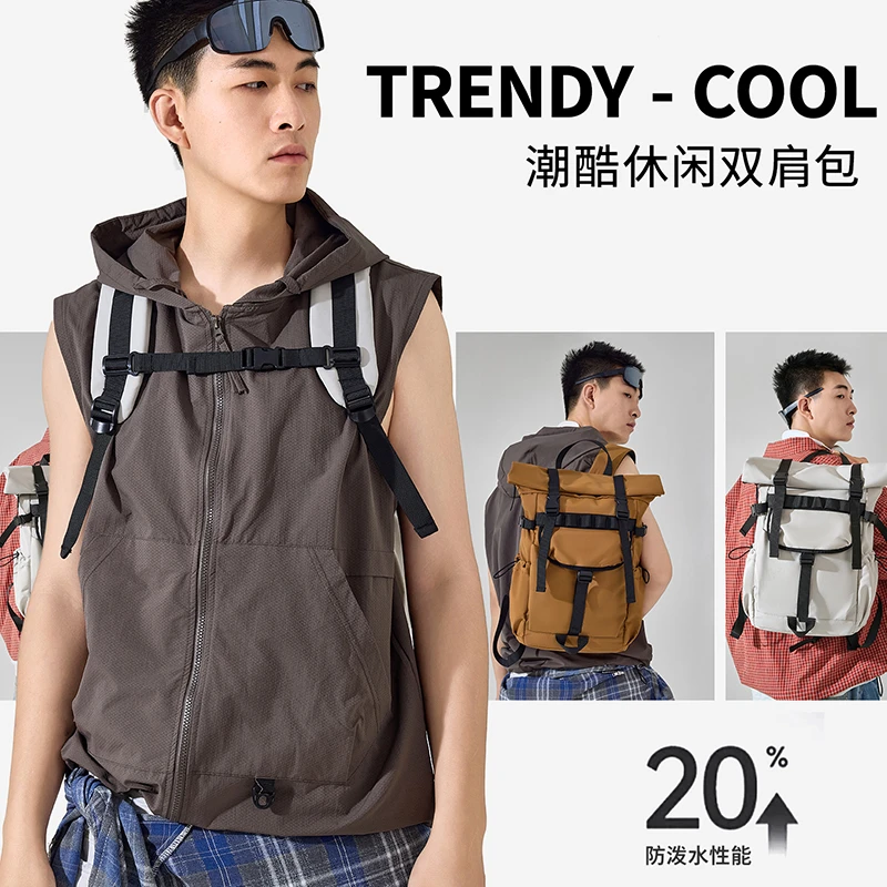 Nova mochila masculina expansí - Hiking Backpack Waterproof avaliação e preço