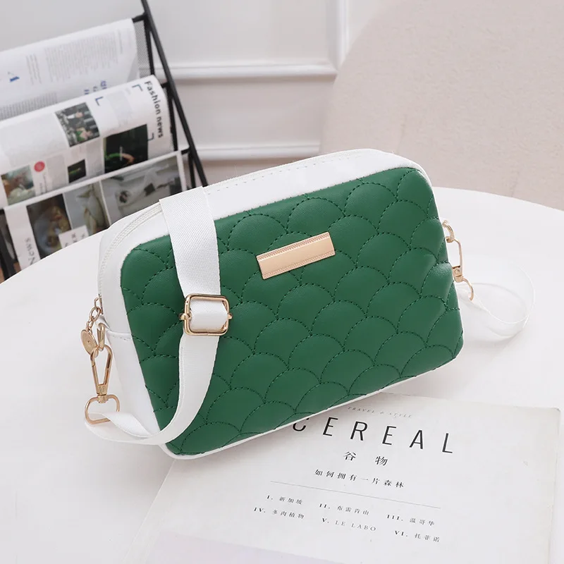 Hot sale Small Messenger Bag For Women Simple Solid color Embroidery Camera Female Shoulder Bag Fashion Ladies Crossbody Bags