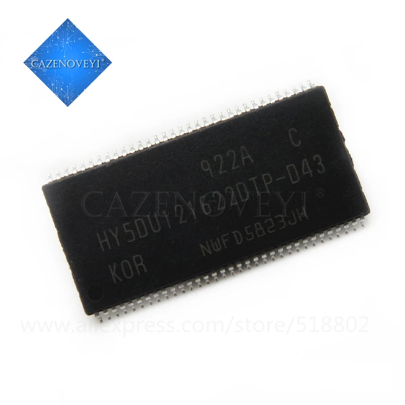 (1 pieza) HY5DU121622DTP-D43 HY5DU121622DTP HY5DU121622 T 6 Reparación de piezas pequeñas