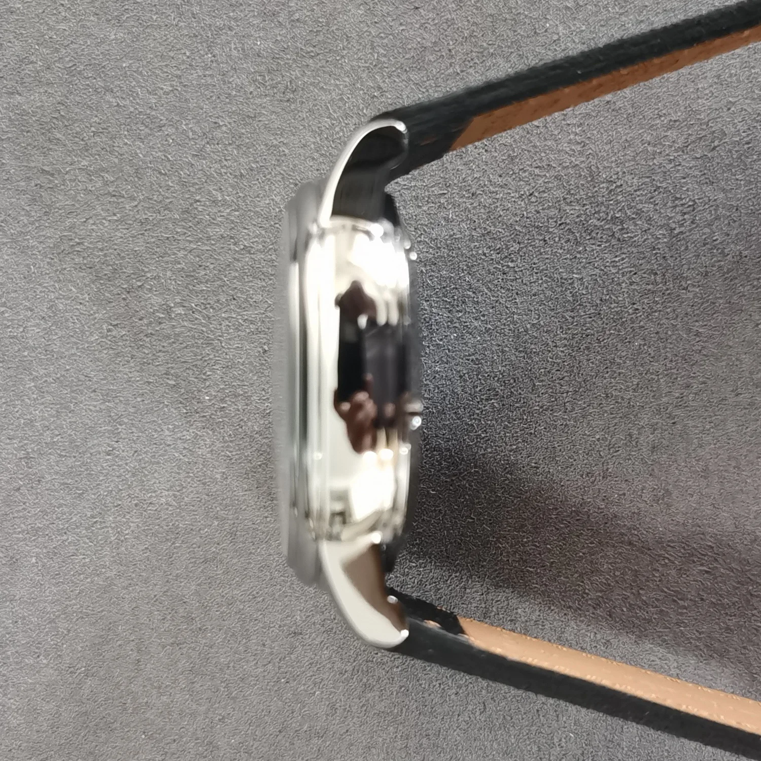 Jacques Genry Men Relógio Automático 38mm Jumping Hour Relógio de Pulso Mecânico Sappire Mirror ST17 Mostrador de Lixamento Azul