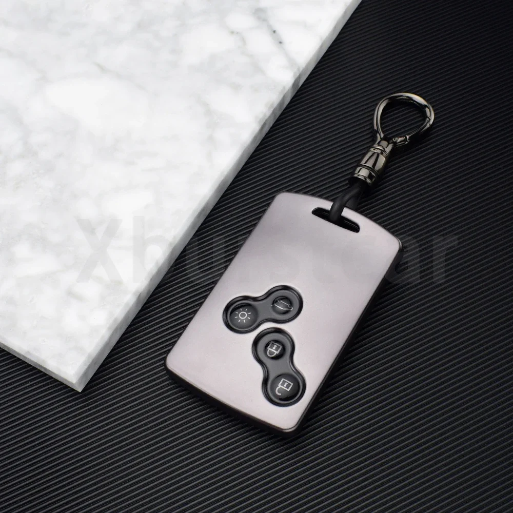 4 Buttons TPUCar Key Case Cover For Renault Duster Captur Clio Logan Megane 1 2 3 Koleos Scenic Nema Fluence Zoe Accessories