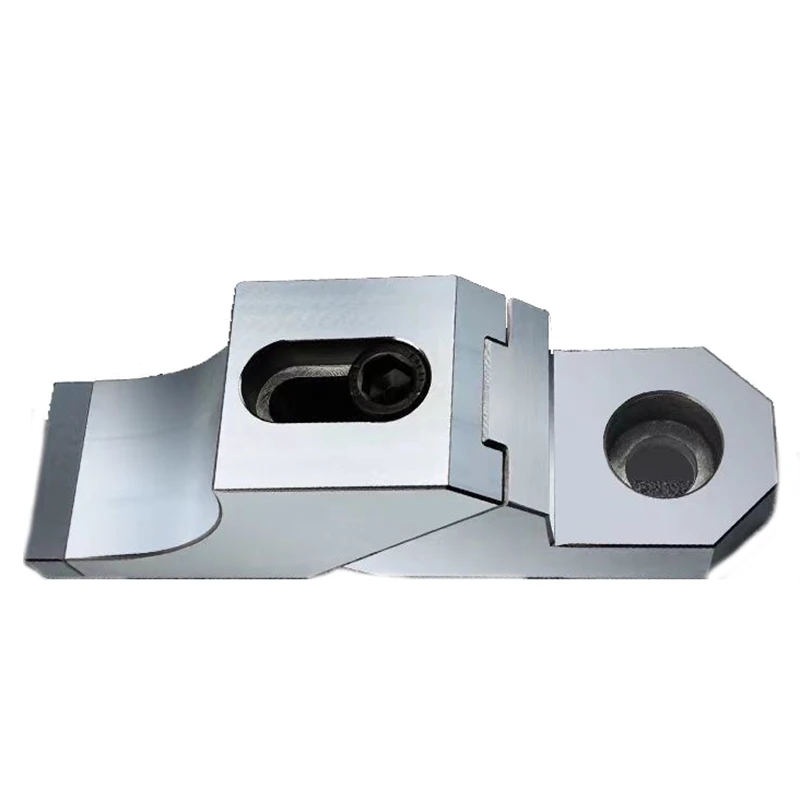 Precision CNC Milling Vise Clamp Side Fixture Flat End Frog Jaw Fixed Clamping Kit Workholding Tool for Bench OK Vice Machine