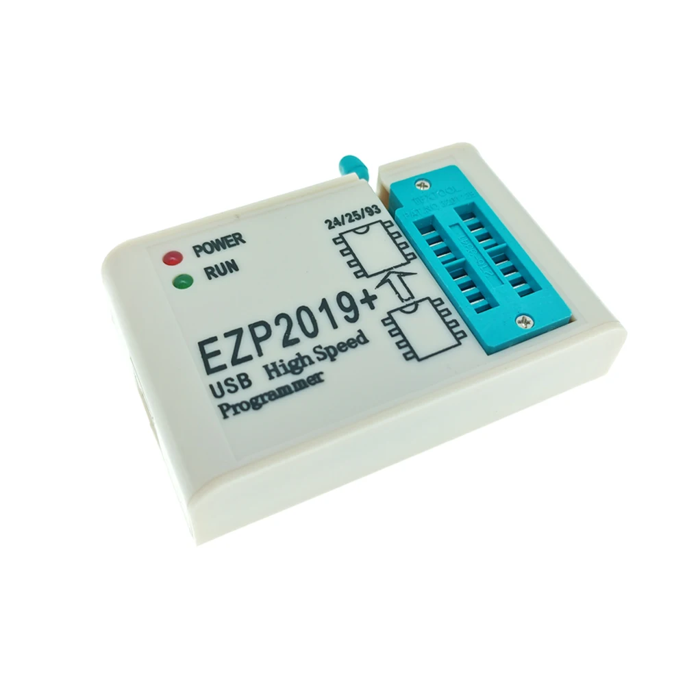 Newest Version EZP2019 High-speed USB SPI Programmer Support24 25 93 EEPROM 25 Flash BIOS Chip Full Set With Adapter Socket