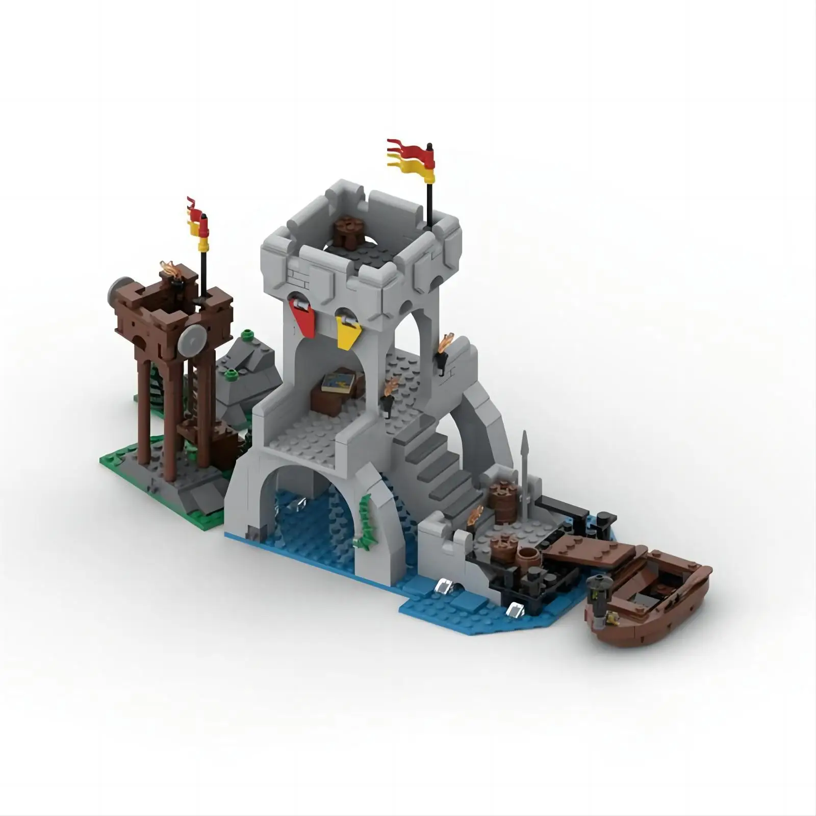 moc139136-blocs-de-construction-de-l'extension-du-pont-du-chateau-du-roi-jouet-sur-le-theme-des-chevaliers-ensemble-de-jeu-a-assembler-10305-pour-enfants-et-adultes