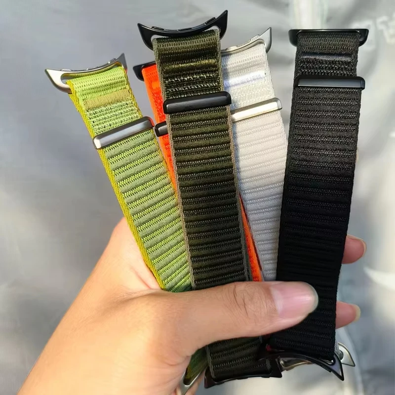 Sportarmband für Google Pixel Watch 4 3 2 1 Armband 41mm Zubehör Nylonschlaufe Elastisches Gürtelarmband Correa Pixel Watch 3 4 45mm