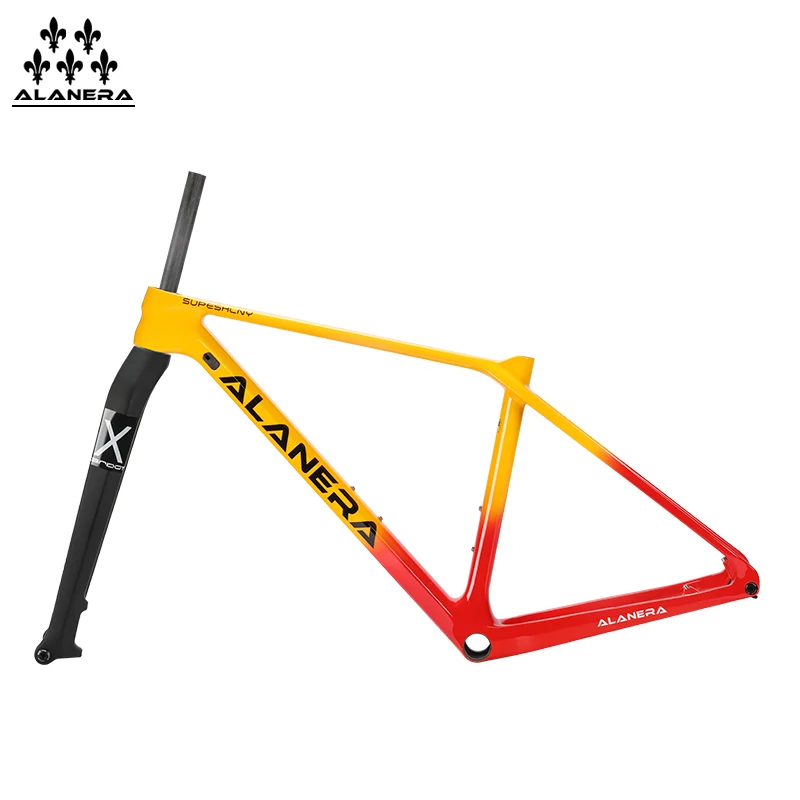 

GLOSS ALANERA 29er MTB Frame Full Inner Cable Model Desgin 148mm Boost And BB92 Carbon MTB