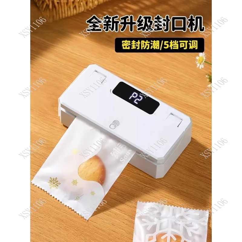 Manual Heat Sealing Machine for Baking Plastic Bags Food Preservation Household Sealer