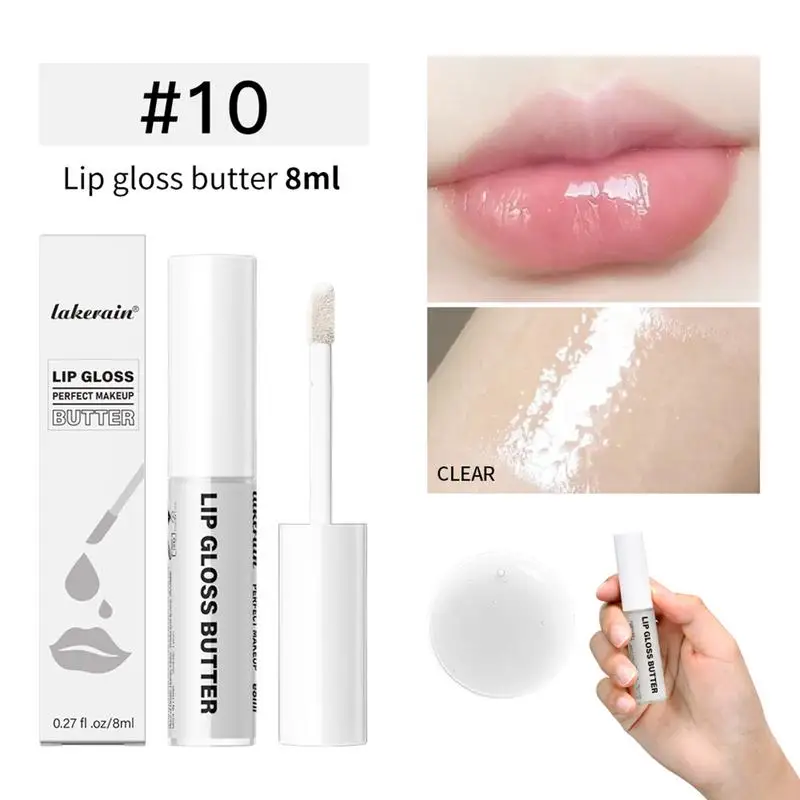 Long Lasting Silky Lip Gloss, Manteiga Nutritivo Lip Gloss, Maquiagem Cosméticos, 13 Cores