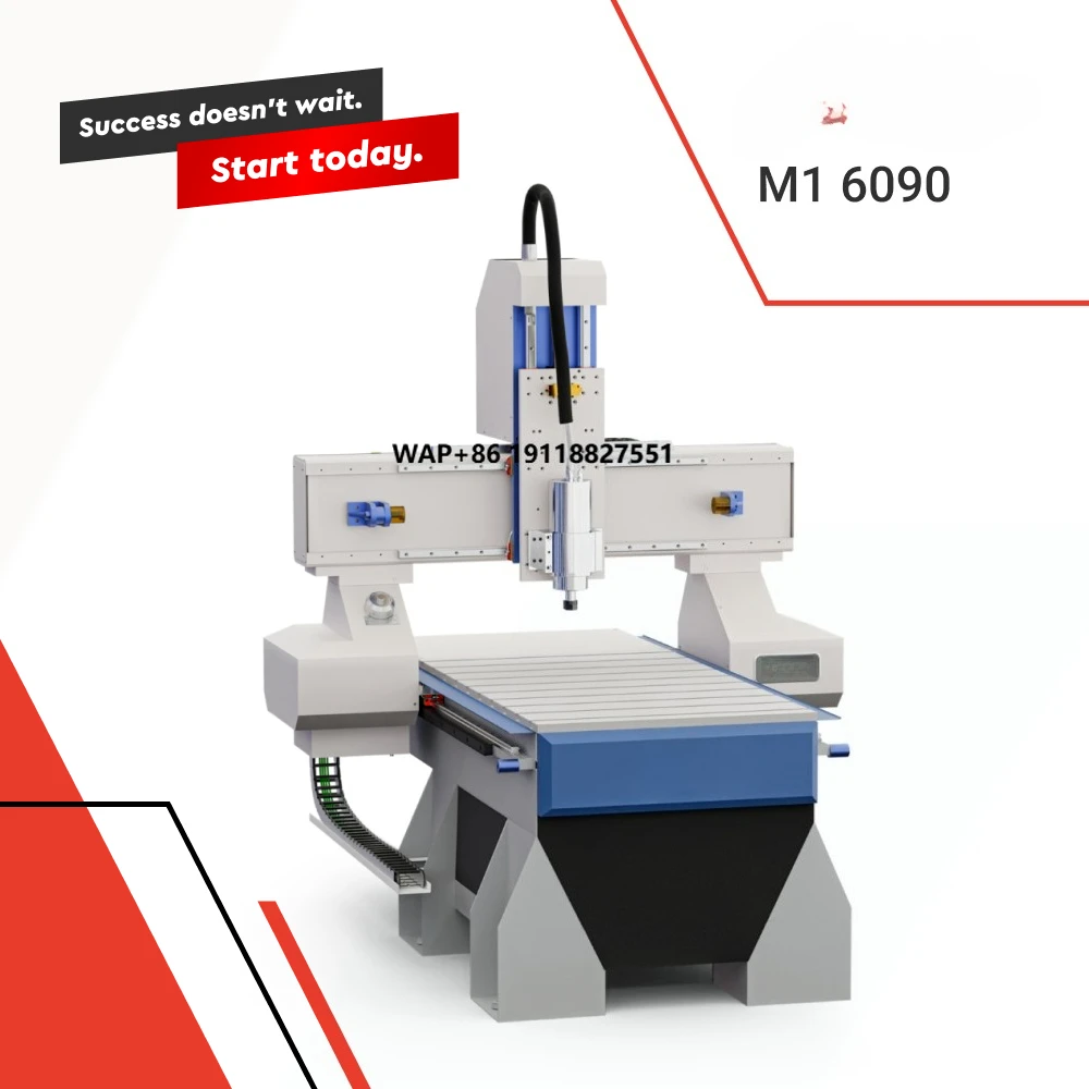 

Wattsan M1 6090 600X900 CNC Router Precision Cutting Engraving Milling Machine for Acrylic and Plexiglass Universal