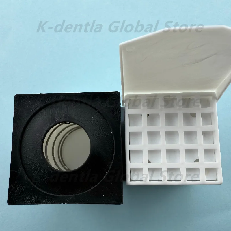 20Pcs Dental Cotton Dispenser for Pellets Hygienic Clean Structure Easy Refill Workflow Optimization Tool Organizer Cotton