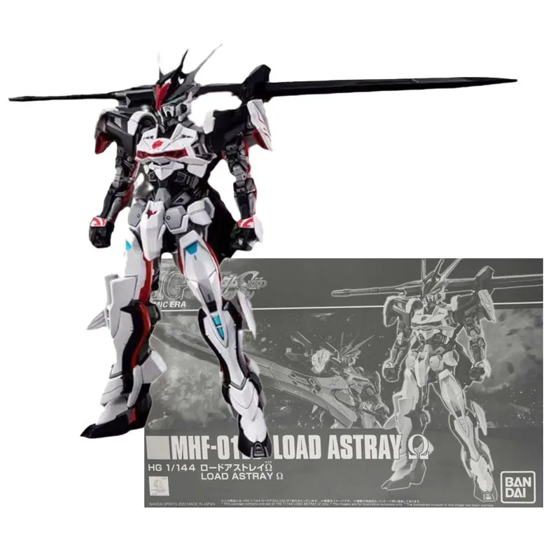 Bandai Original Genuine HG 1/144 MHF-01 Load Astray Gundam Anime Model Toys Action Figure Gifts Collectible Ornaments