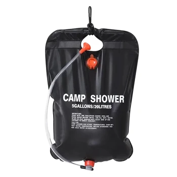 Foldable Solar Camping Shower Bag 5