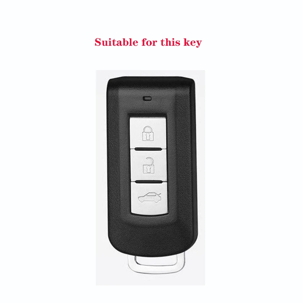 Car Key Case Cover Shell Fob for Mitsubishi Outlander 2015 2017 Xpander Triton ASX LANCER Pajero Sport 3 2020 Eclipse Cross L200
