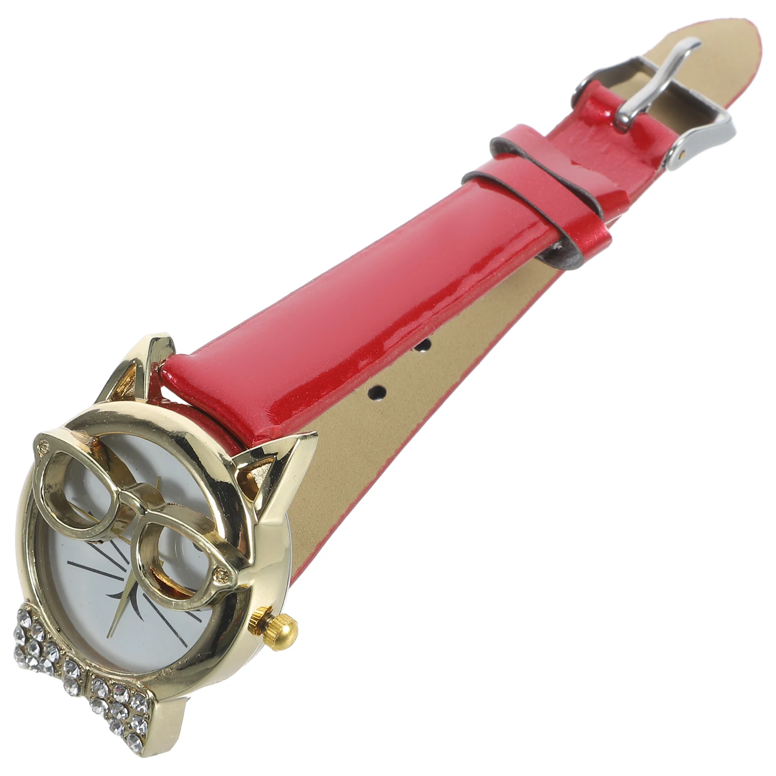 

Trendy Cat Themed Watch Adjustable Fun Wristwatch Stylish Design Ideal Gift for Women and Girls