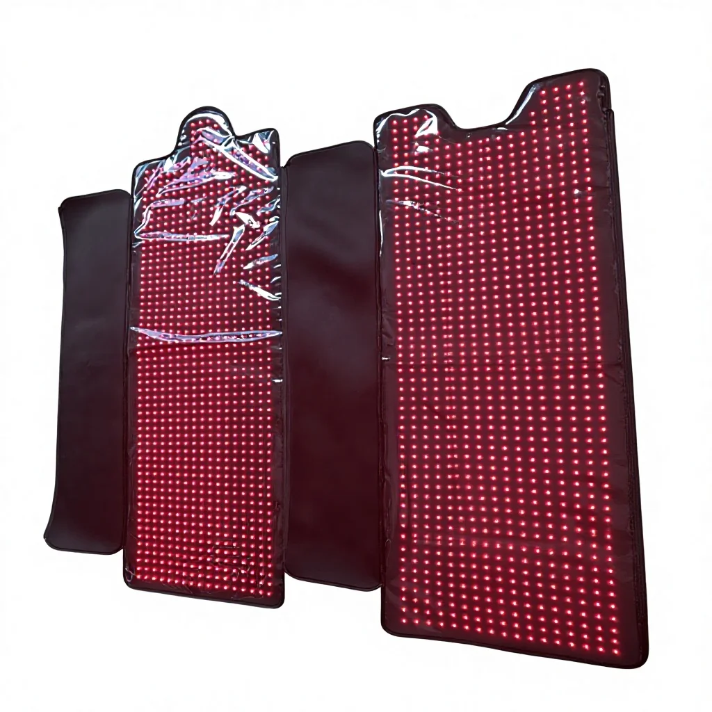 Red Light Therapy Blanket, 660nm 850nm LED Full Body Therapy Bed, Pain Relief Sleeping Bag, 460x460x8, Home Sauna Wrap
