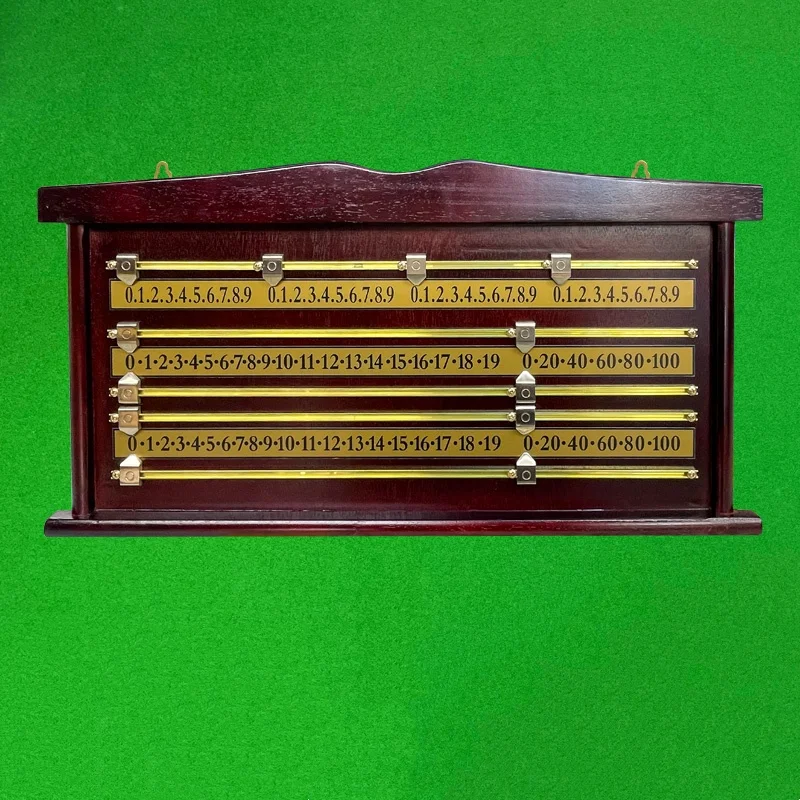 Подвесной настенный аксессуар для бильярда, английский снукер, твердая древесина, пластик, черный, восемь турниров, профессиональный, высококачественный