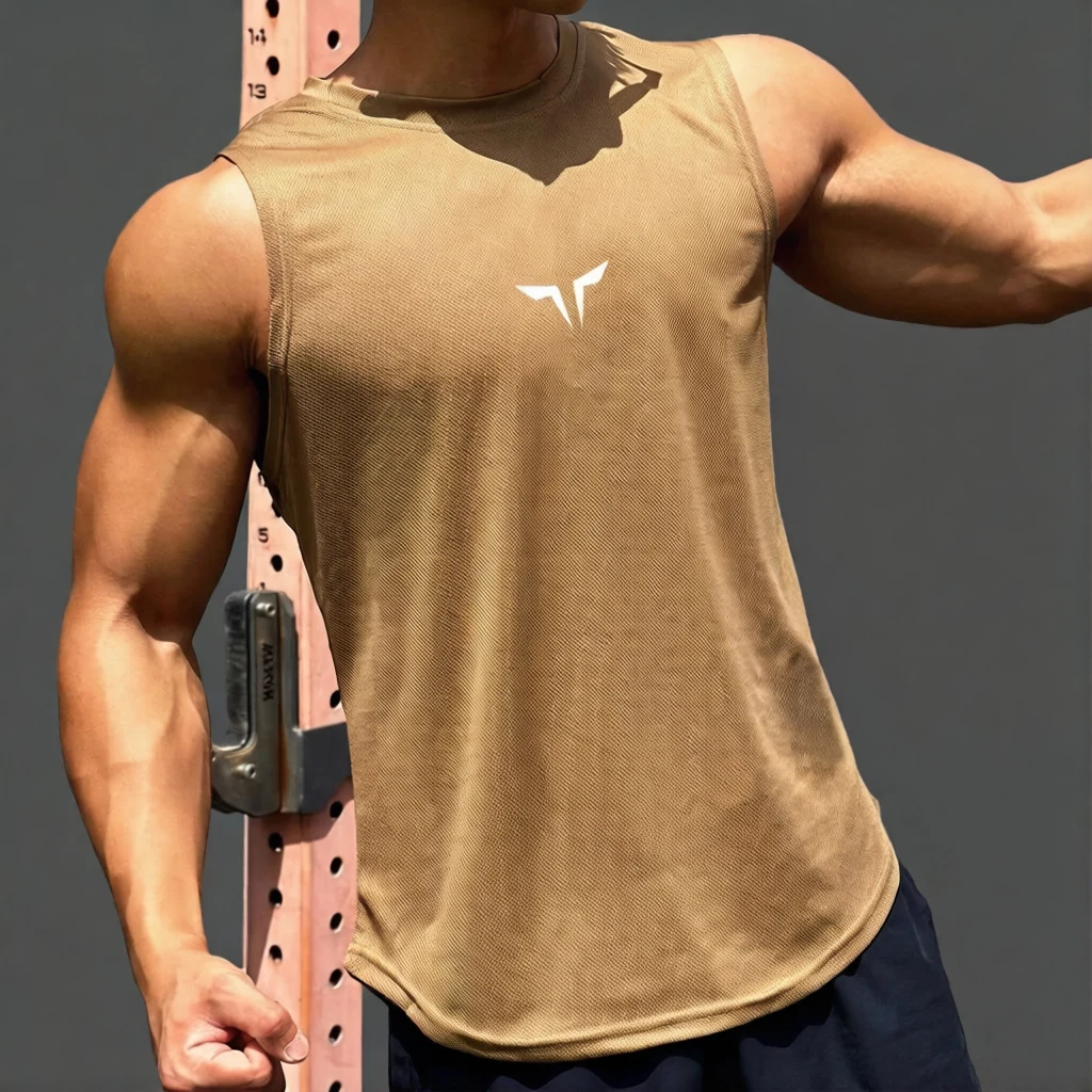 Camiseta sin mangas para calistenia y entrenamiento callejero - Camiseta de entrenamiento sin mangas para hombre para dominadas, dips, muscle-ups y fitness al aire libre