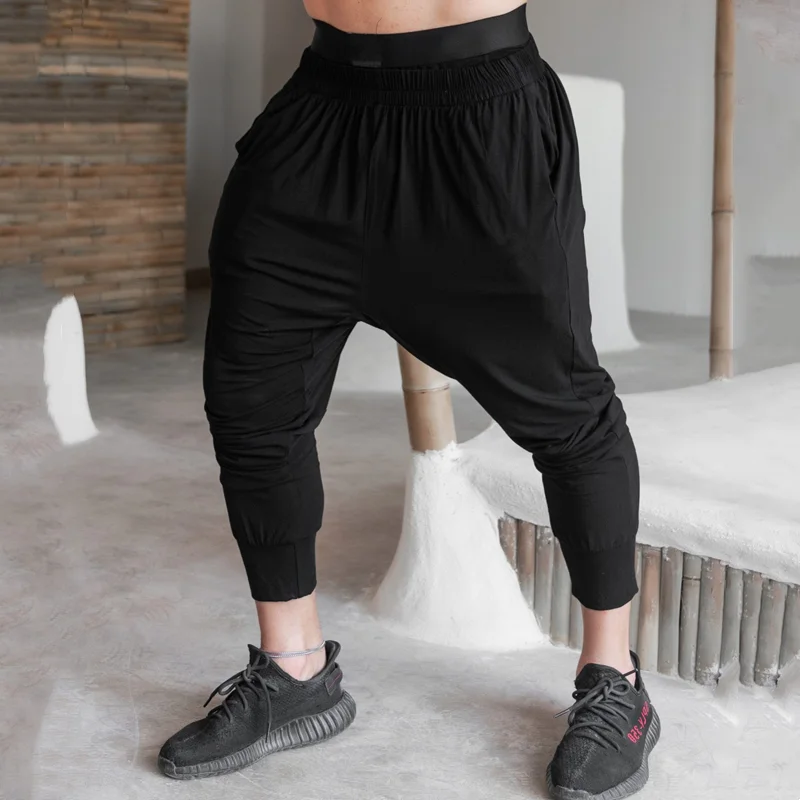 Solid Gym Sweatpants Joggers Pants Men Casual Trousers Male Fitness Sport Workout Cotton Track Pants Spring Autumn Sportswear