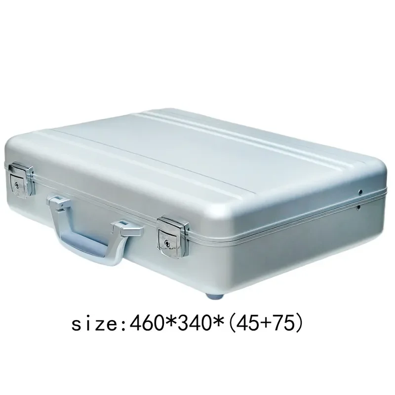 Customizable-Customized one-piece aluminum-magnesium alloy aluminum box password lock business multi-function briefcase