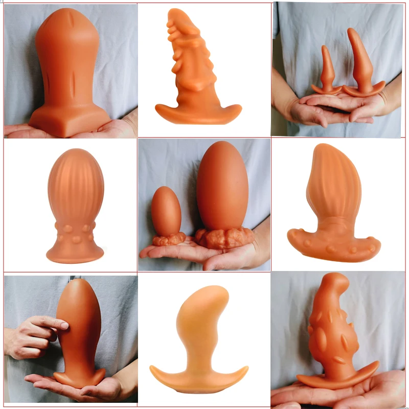 Factory Sales Huge Anal Plug Dildo Big Butt Plug Anal Toys for Women Men Analplug Buttplug Ass Dilator Vaginal Ball Sex Products