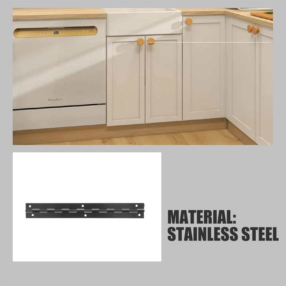 

Jewelry Case Long Piano Hinges Sturdy Replacement for Wooden Box Decorative DIY Craft Hinges Piano Hinge Jewelry Case Hinge