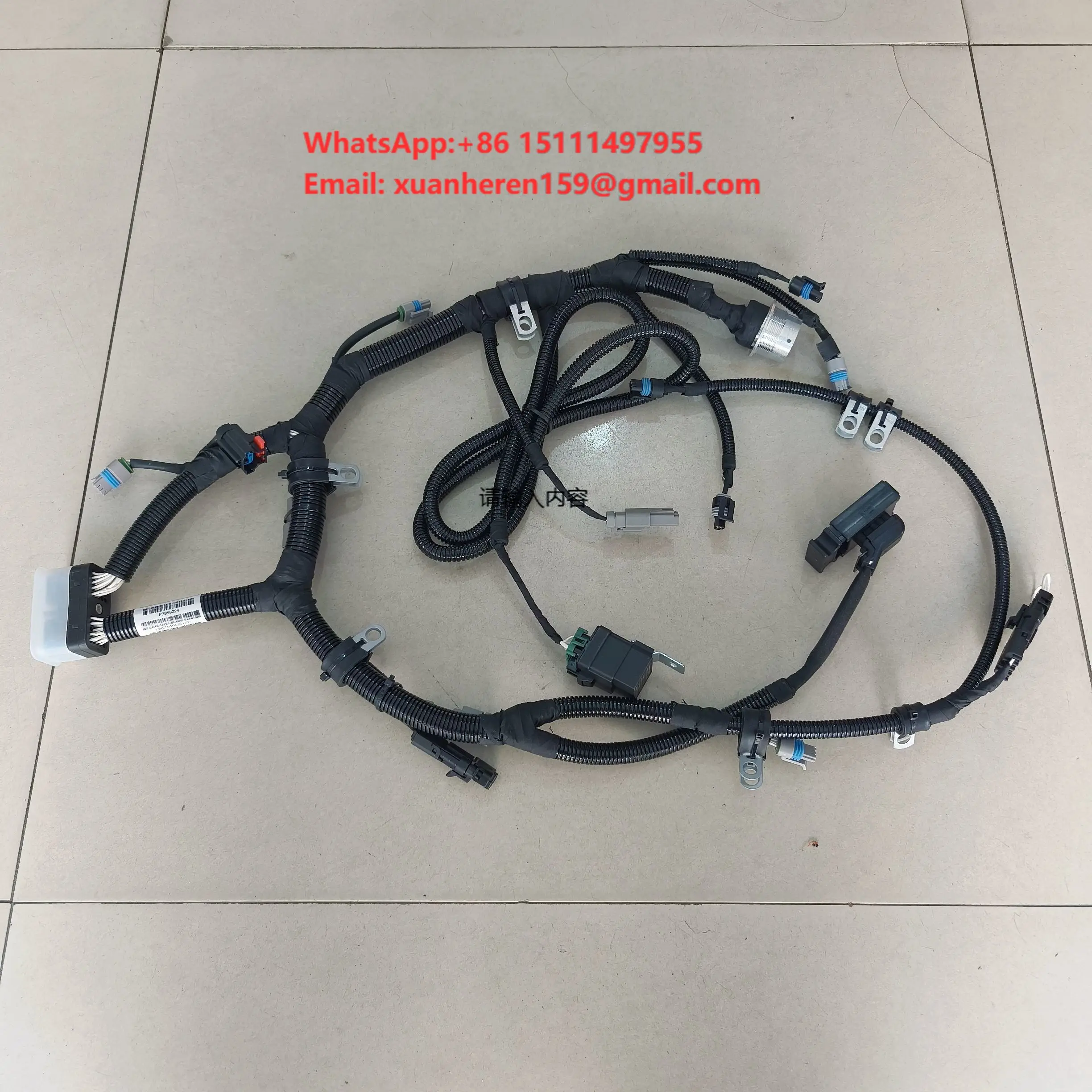 High Quality Engine Wiring Harness Assembly Suitable for Cummins Qsb5.9 Wiring Harness 3958224 Engineering Machinery Accessories